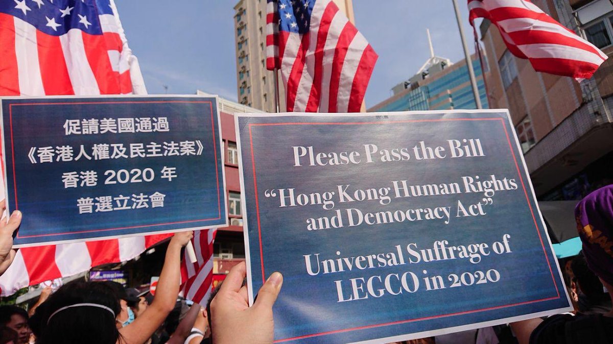 Image result for luật "Nhân quyền và Dân chủ Hồng Kông”
